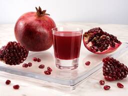 100% natural juice pomegranate