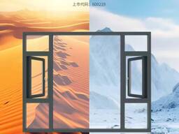 120 series system door and window aluminum profiles