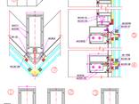 Aluminum profiles for glass curtain walls - фото 2
