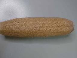 Bath sponge made of Loofah, natural sponge. 22x6cm