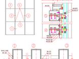 Building glass curtain wall, facade ventilated curtain wall, with aluminum profiles - фото 3