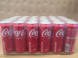 Coca cola 330ml can with Arabic language - stock available