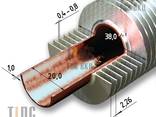 Copper Aluminum Ribbed Tube (finned pipe) 20x1x38 - фото 1