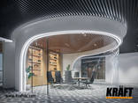 Designed suspended ceilings KRAFT from the manufacturer (Ukraine)