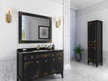 Furniture set, cabinet, sink, mirror - photo 3