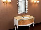 Furniture set, cabinet, sink, mirror - фото 1