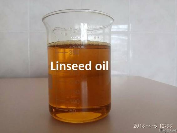 Linseed oil and cake