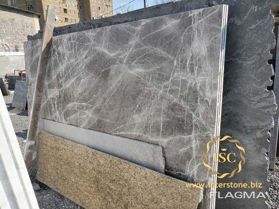 Marble Fior di Bosco, Pacific Grey, Damastas, Tundra Grey