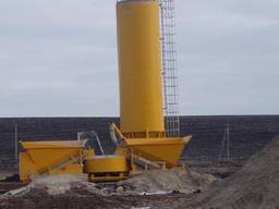 Мобильный бетонный завод Sumab LT 1800 (60 м3/час) Швеция