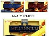 Молочный Шоколад Millennium с орехом Nut LLC Mitlife - фото 4