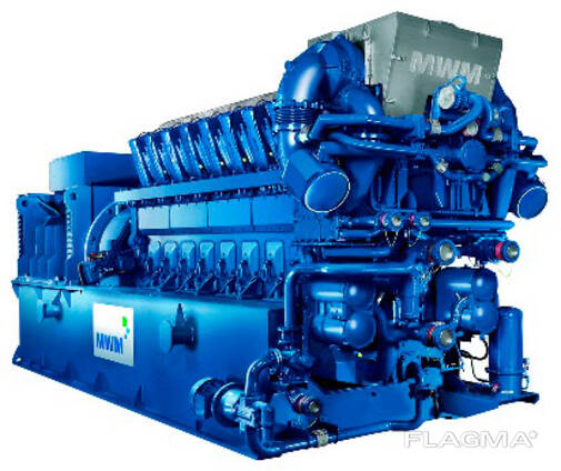 Natural gas genset MWM TCG2032V16 4300kW 11kV 50Hz brand new unused (Cat Energy Solutions)