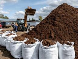 Neutral high-moor peat — direct supplies from Belarus