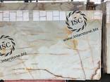 Onyx Bianco White, White Onyx, White and Brown - photo 5