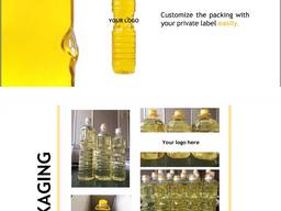 Refined Sunflower Oil (NON GMO) in various packaging