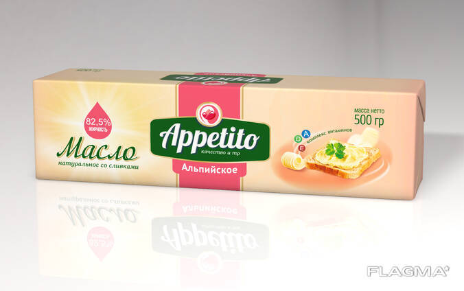 "Appetito" spread (Alpine) 82.5% 500gr