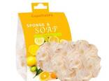 Shower sponges with soap inside - фото 1