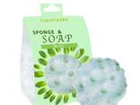 Shower sponges with soap inside - фото 2