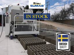 Sumab 1212 - Mobile Block Making Machine IN STOCK - Swedish quality