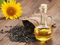 Sunflower oil produced in the Republic of Belarus for export.