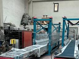 Телескопическая транспортерная лента. Ленточный конвеер. Конвеер