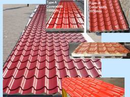 Tile profile roof sandwich panels Dubai/ UAE/ Oman/ Qatar/ Bahrain/ Saudi Arabia/ Kuwait
