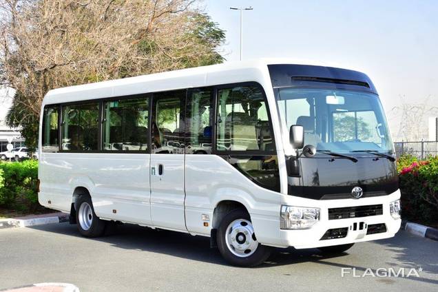 Toyota Coaster 4,2L Diesel Manual Transmission 2023 model.