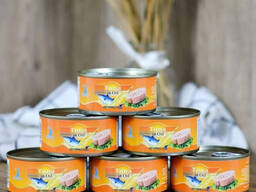 Tuna Preserved in Oil