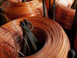 We offer high-quality copper rod for cable production and other applications!
